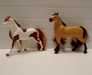 Spirit Stallion Of The Cimarron Riding 7 " Boomerang & Spirit Horse Figures