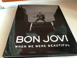 Bon Jovi,  When We Were,  Hardcover Book,  Color & B&w Photo 