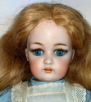 Antique German 23” J D Kestner 214 Character Girl Doll JDK 3