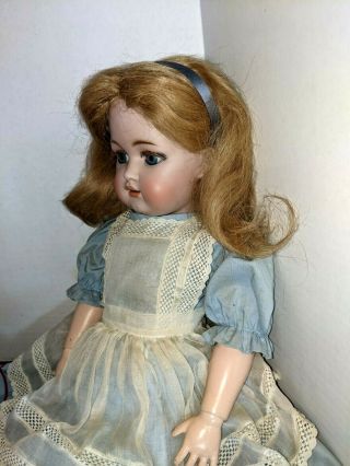 Antique German 23” J D Kestner 214 Character Girl Doll JDK 4