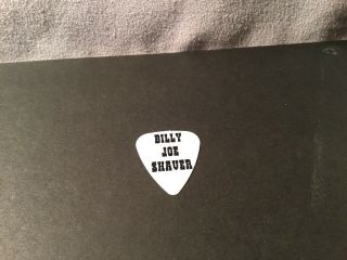 Rare Vintage Signed Billy Joe Shaver Signed Bob Brown Grover Allman Guitar Pick