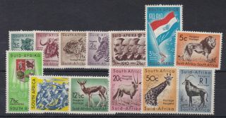 Bc1002) South Africa 1961 Decimal Definitive Sg 185 - 97 Muh,  Price $29