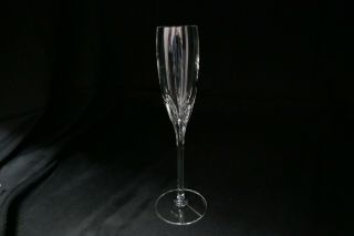 Lenox Crystal Firelight Cut Panel Champagne Flute Clear 9 3/8 " T Ca 1987 - 2010 Tm