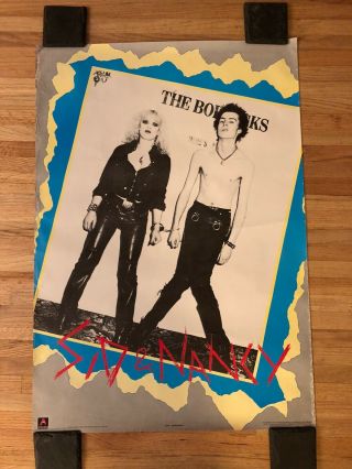 Vintage Sid And Nancy / Sex Pistols 1988 Poster