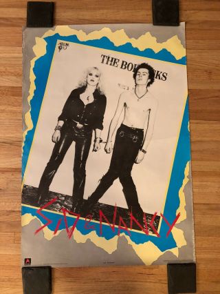 Vintage Sid And Nancy / Sex Pistols 1988 Poster 2