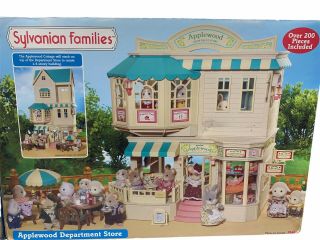 Calico Critters Sylvanian Families Boxed Applewood Department Store Rare Htf
