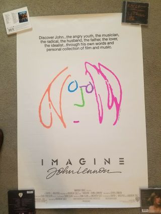 John Lennon - Imagine Poster " 27x41 " Movie Promo