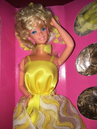Vintage Mattel Pretty Changes Barbie Doll Taiwan Superstar Face Variant 1979