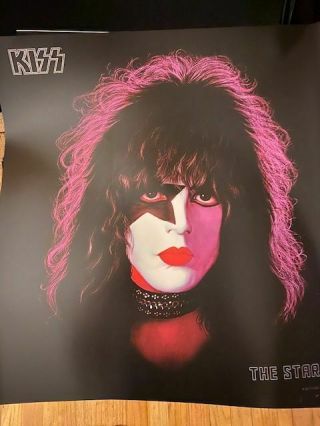 Kiss Paul Stanley Solo Album Poster The Starchild