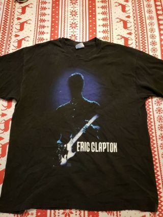 Eric Clapton 1995 A Night Of Nothing But The Blues Tour Tshirt Size Xl