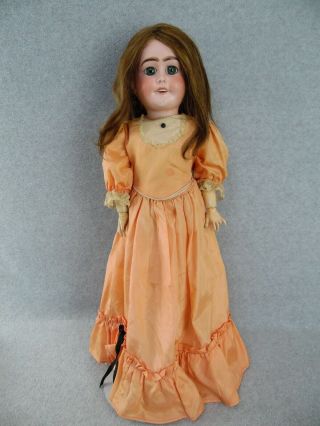 25 " Antique Bisque Head W Composition Body French Bebe France Limoges Doll " Tlc "
