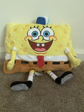 Spongebob Squarepants Pillow Pets Pee Wees 2011 Nickelodeon Plush Toy