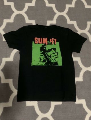 Sum 41 Does This Look Infected 10 Year Anniversary Tour Shirt
