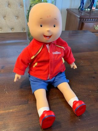 Talking Best Friend Caillou 18” Interactive Animated Doll Import Dragon