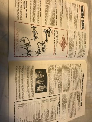 kiss army issue volume two,  no.  2 ace frehley pual stanley peter criss gene simmon 2
