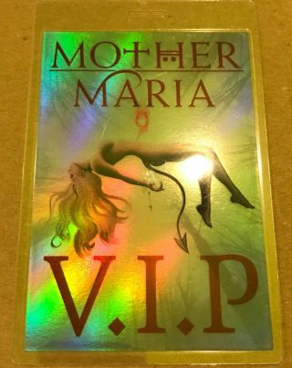 In This Moment Maria Brink Mother Tour Vip Laminate -