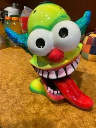 Krusty The Clown Ceramic Ornamental Figurine Bong/hookah?