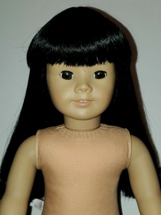 Pleasant Co.  4 Asian - American Girl 18 " Doll Rare Retired Agot & Outfit