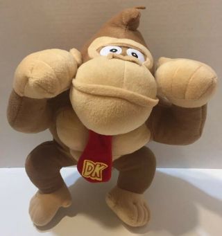 Large 13 " Nintendo Mario Bros Donkey Kong Plush Toy Stuffed Licensed