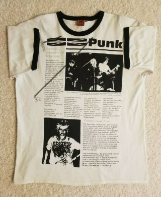 Beep Beep Punk T - Shirt Sex Pistols Article In Spanish Xl