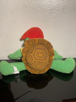 RARE Franklin The Turtle Stuffed Plush Toy 11” Eden Pre - Owned EUC VHTF 2