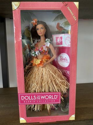 Barbie Dolls Of The World Passport Hawaii