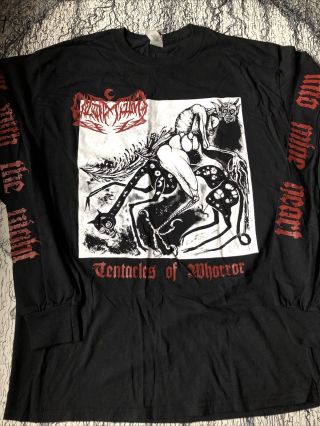 Leviathan - Tentacles Of Whorror Long Sleeve Shirt.  Lurker Of Chalice,  Xasthur.
