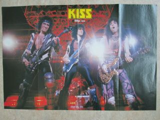 Poster Kiss Gary Moore Pin Up A1