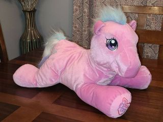 My Little Pony Mlp Pink Toola Roola Large 20 " Soft Plush Animal Toy Hasbro Euc