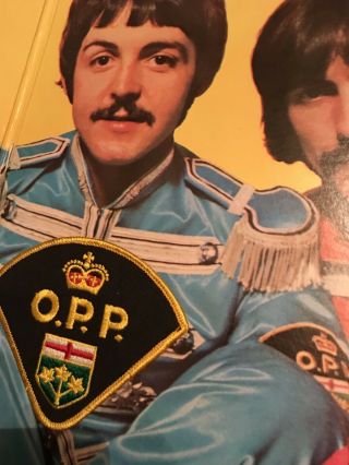 Sgt Peppers Opp Paul Mccartney Patch 1965