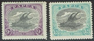 Papua 1932 Lakatoi 9d And 1/3