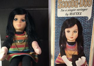 Scooba Doll - Mattel - RARE Vintage 1964 Brunette Scooba Doo Doll,  Box 3