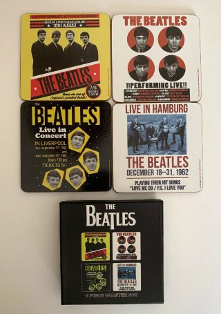 The Beatles 4 Piece Coaster Set