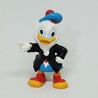 Vintage Ducktales Flintheart Glomgold Pvc Figure Disney Applause 1986 Cake Toppe