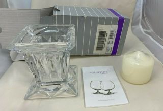 Marquis By Waterford Quad Prism Candle Holder/vase