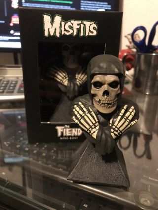 Trick Or Treat Studios Misfits The Fiend 5” Mini Bust Danzig Samhain