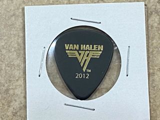 Eddie Van Halen 2012 Concert Tour Issue Signature Guitar Pick