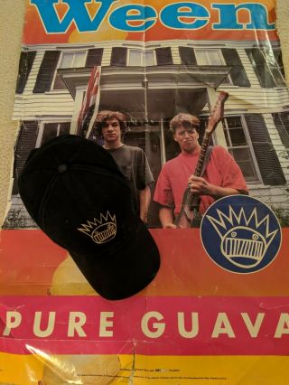 Ween Boognish Hat And 1992 Pure Guava Poster Combo Spongebob