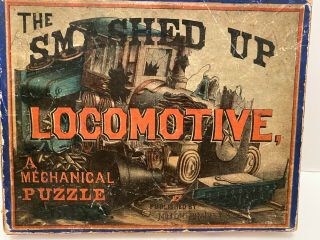 The Smashed Up Locomotive Mechanical Jigsaw Puzzle.