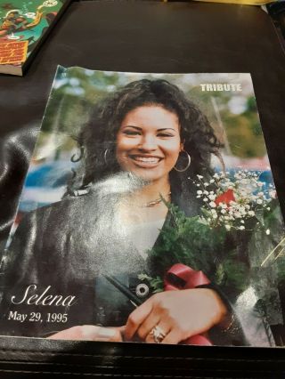 Selena Quintanilla Official Q - Production Tribute Poster May 29th 1995 In Euc