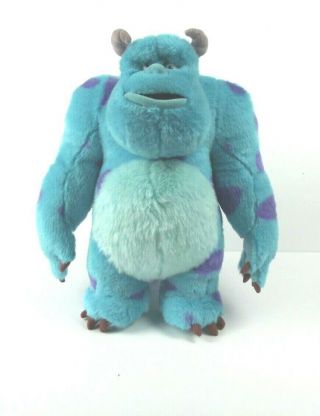 Disney Pixar Monster Inc Sully Plush Blue 15 " Monster (bin Hh)