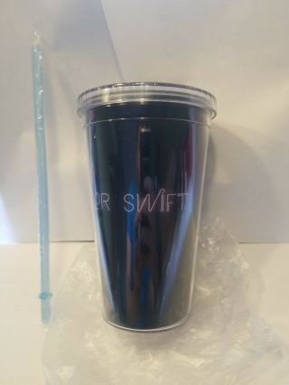 Taylor Swift 1989 World Tour Cup Tumbler Plastic Cup W/ Straw 3