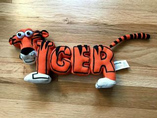 Word World Magnetic Plush Tiger Stuffed Animal Pull Apart Educational Toy Pbs