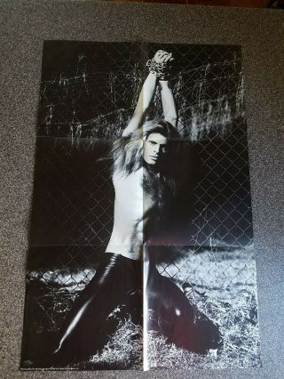1980 Van Halen David Lee Roth Poster Record Album Insert Women Children First