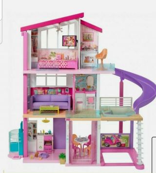 2019 Barbie Dreamhouse Fhy73,  Accessories,  Barbie Pink Bike,