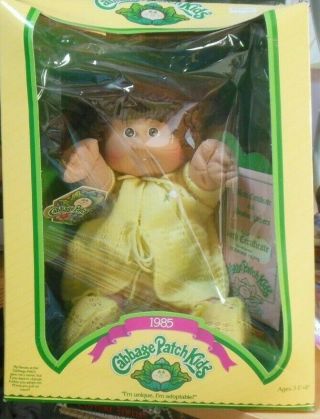 Rare Vintage Coleco 1985 Cabbage Patch Kids Doll " Elenore Olive "
