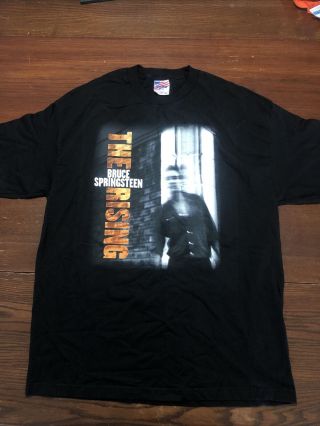 Official Bruce Springsteen The Rising Tour 2002 T - Shirt Tee Sz Xl Men’s Nwot