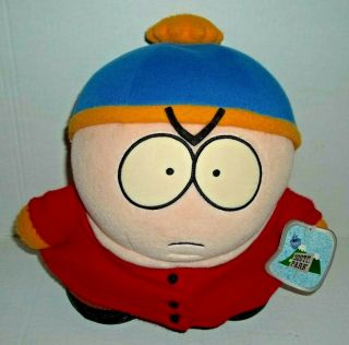 Rare 12 " South Park Cartman Plush Toy Doll Figure By Fun 4 All Vintage