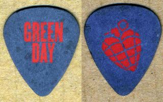 Green Day Vintage American Idiot 2005 Uk Tour Guitar Pick Authentic Hammersmith