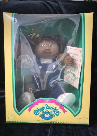 1985 Coleco Cabbage Patch Kids Doll Xavier Roberts Melodie Melitta Nib Nrfb